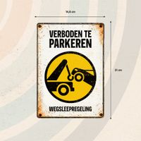 Plenty Gifts Bord Blik Wegsleepregeling (v)