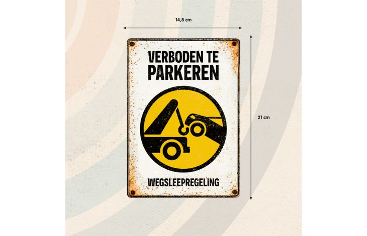 Plenty Gifts Bord Blik Wegsleepregeling (v)