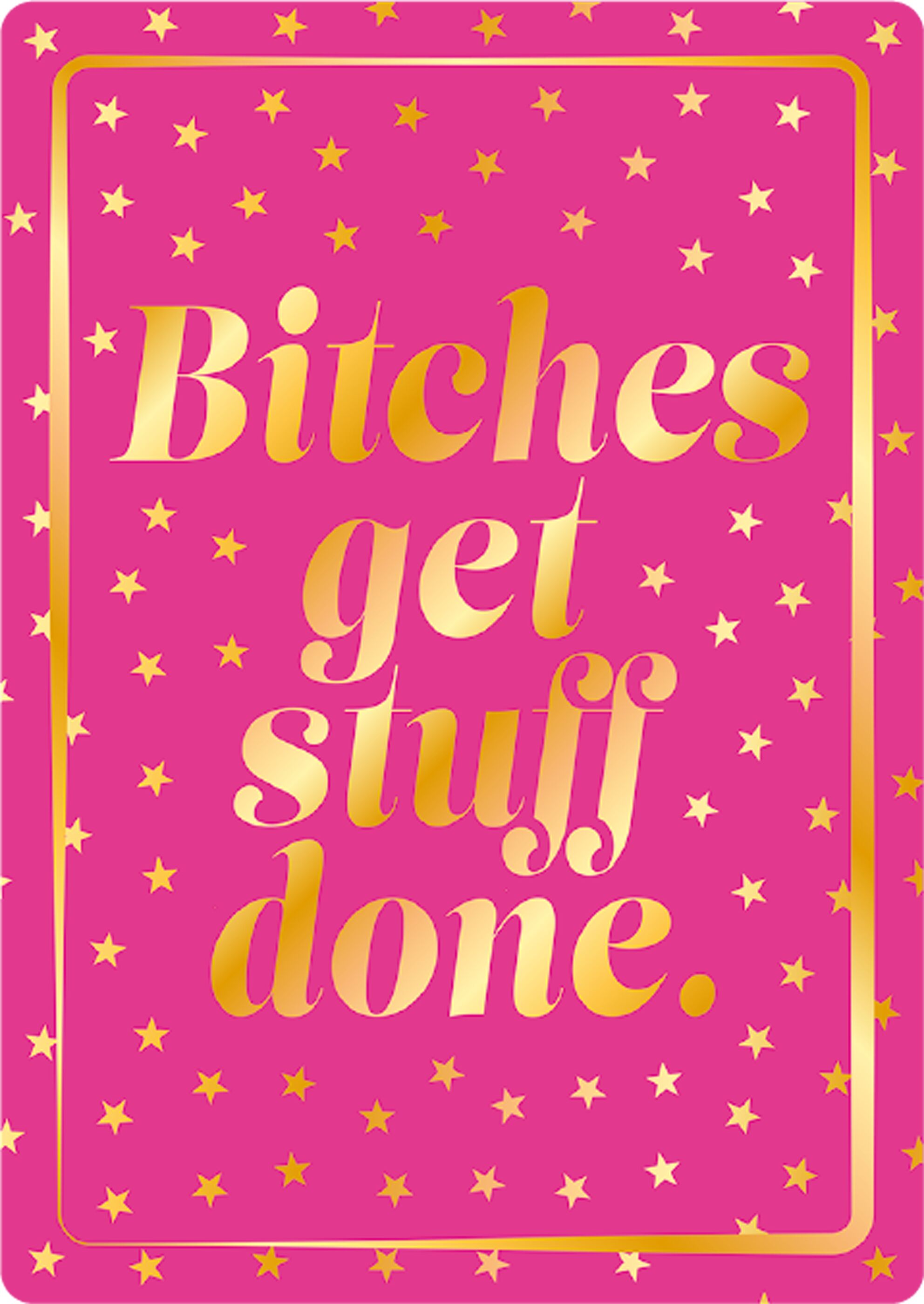 Plenty Gifts Bord blik Bitches (v)