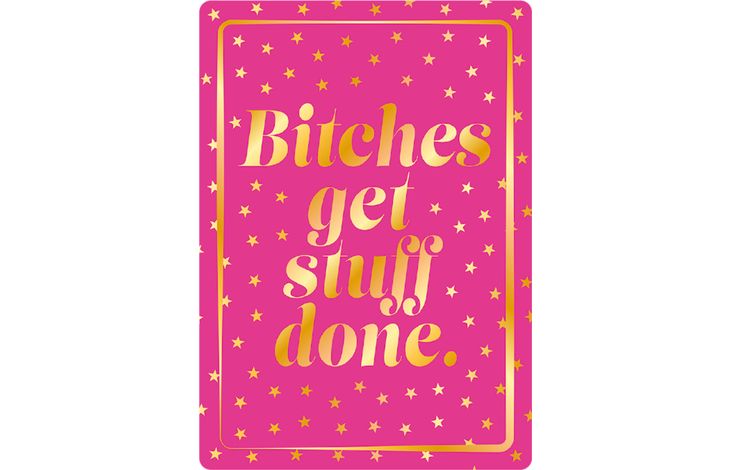 Plenty Gifts Bord blik Bitches (v)