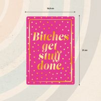 Plenty Gifts Bord blik Bitches (v)