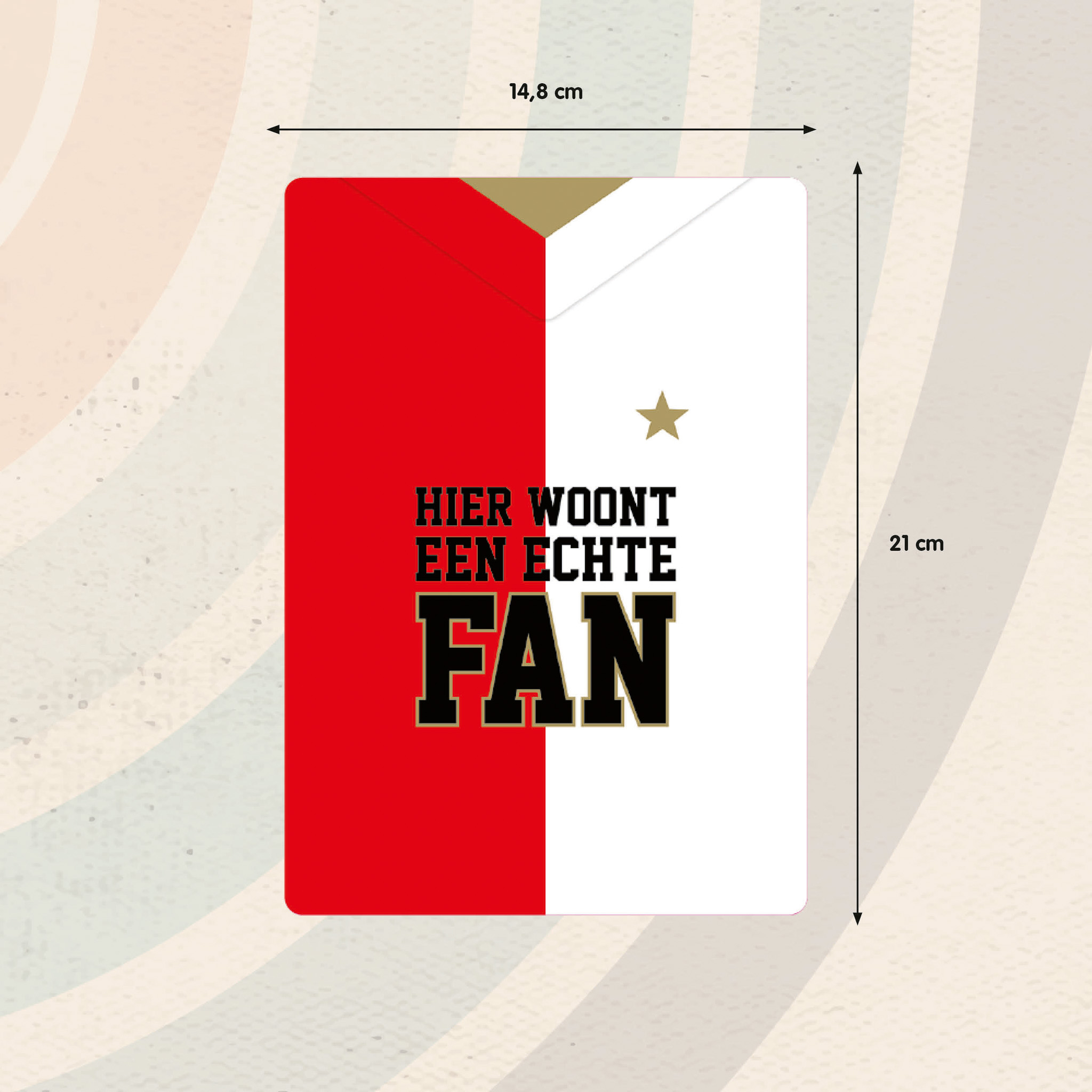 Plenty Gifts Bord Blik 010 Fan (v)