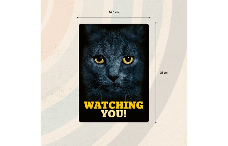 Plenty Gifts Bord blik Black Cat's Eyes (v)