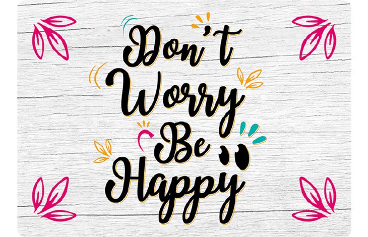 Plenty Gifts Sign Metal Don't Worry (h)