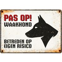 Plenty Gifts Bord Blik Waakhond (h)