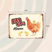 Plenty Gifts Bord Blik Kippen (h)