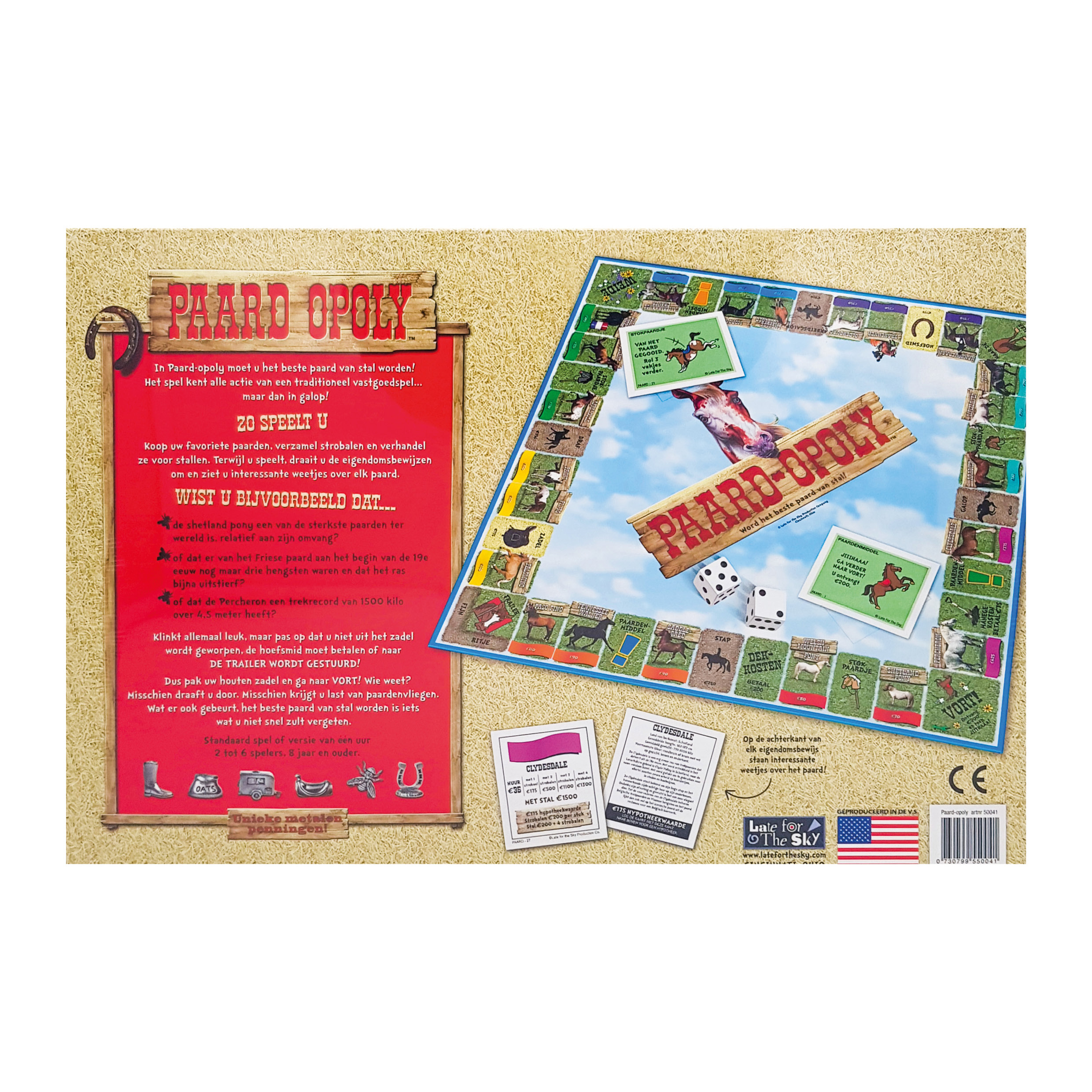 Late For The Sky Opoly Paard