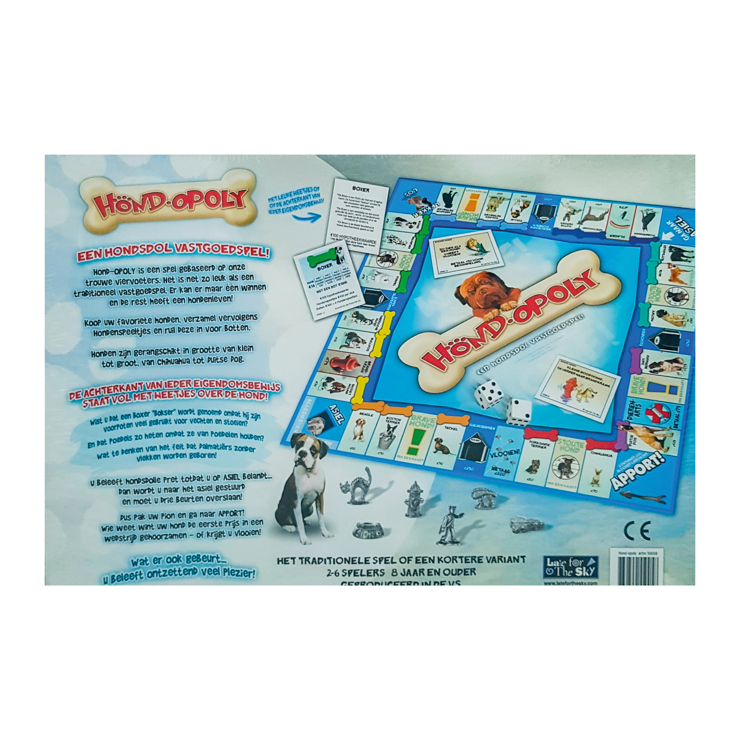 Late For The Sky Opoly Hond