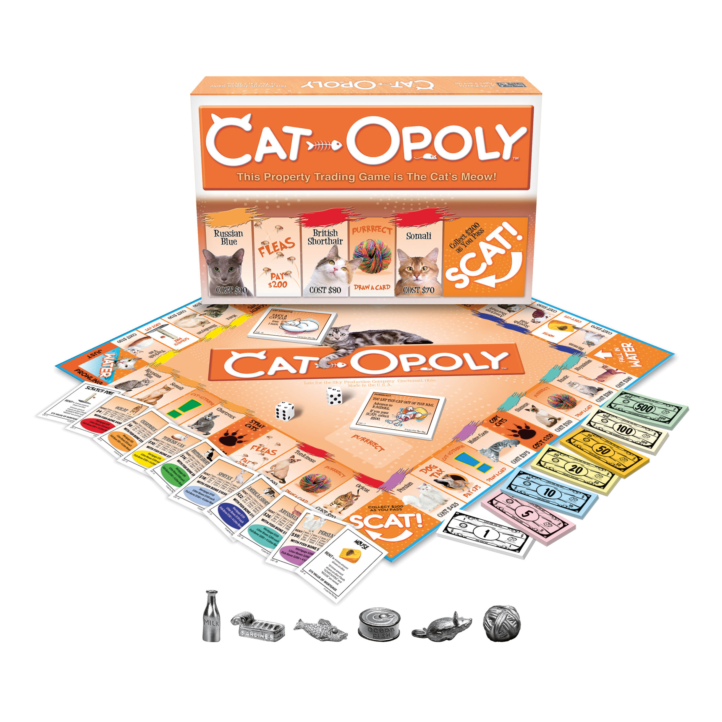 Late For The Sky Opoly Cat