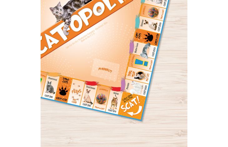 Late For The Sky Opoly Cat