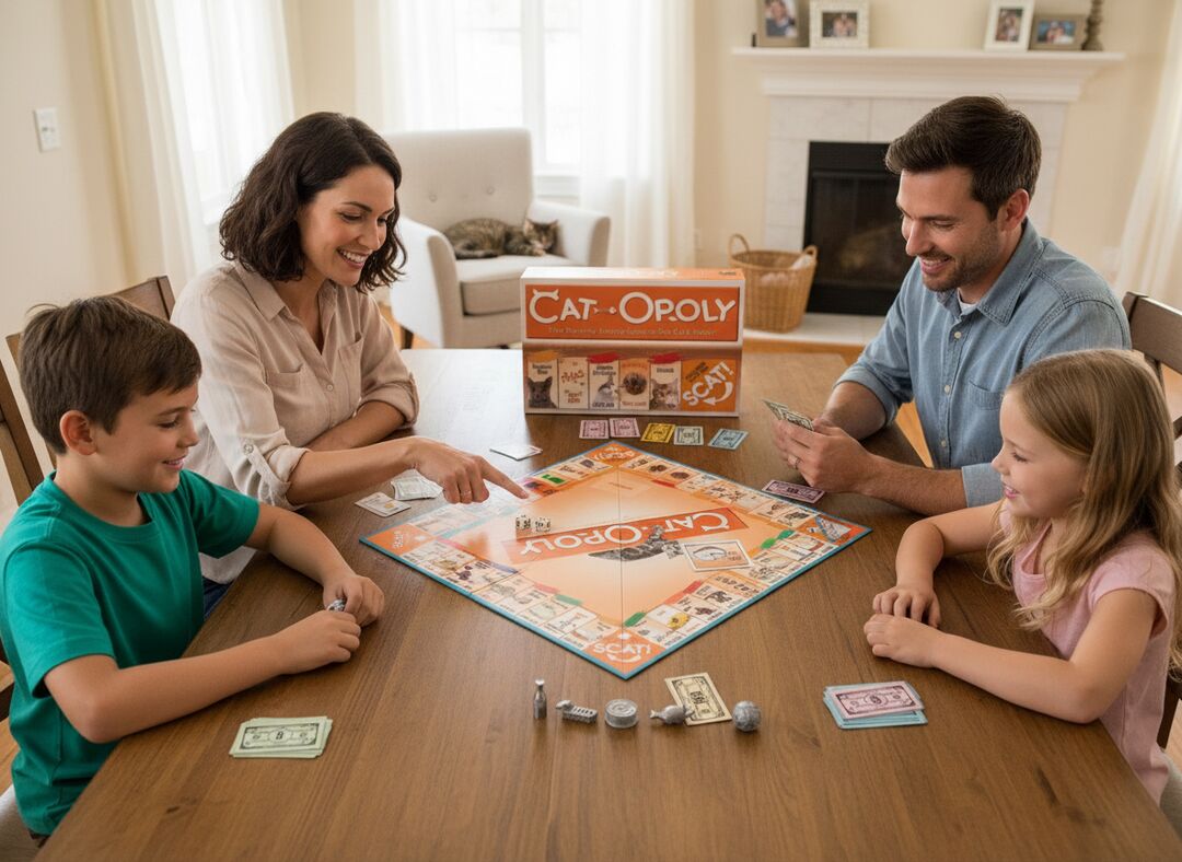 Late For The Sky Opoly Cat