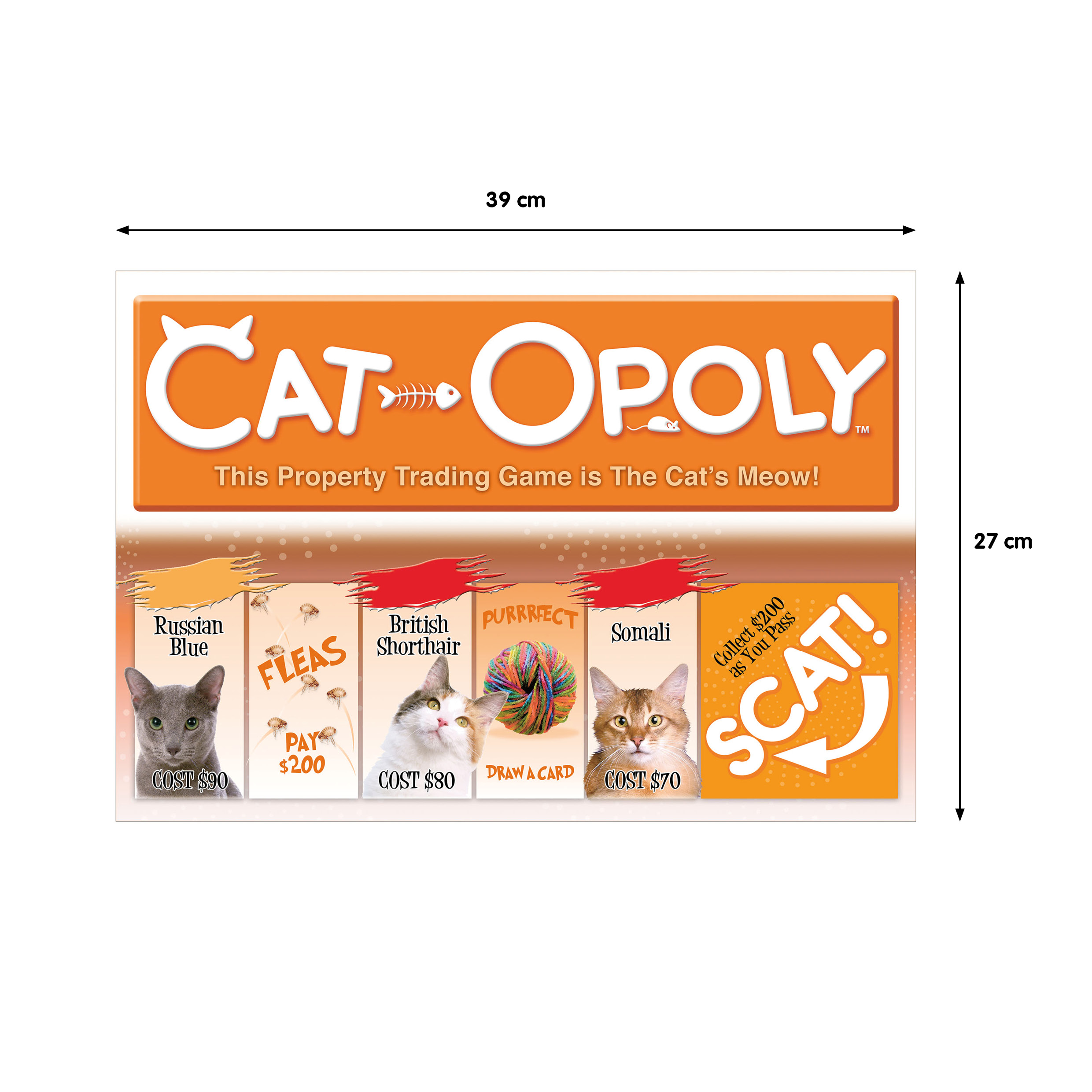 Late For The Sky Opoly Cat