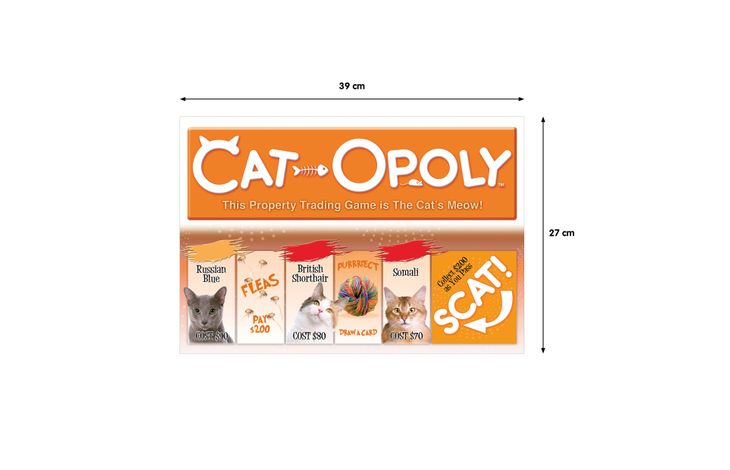 Late For The Sky Opoly Cat