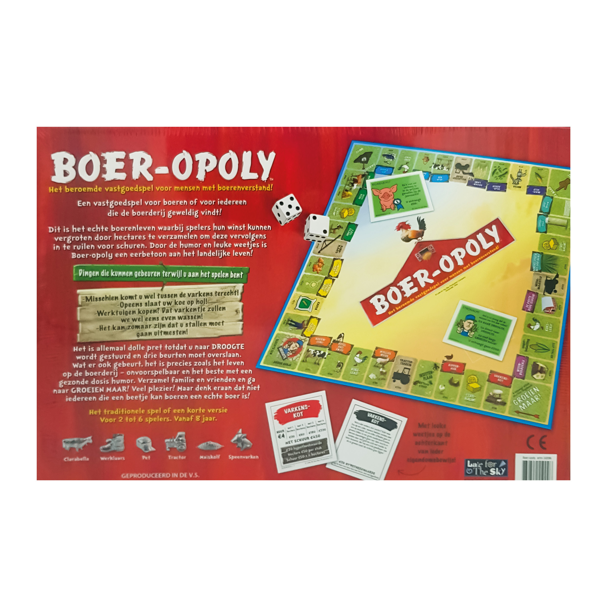 Late For The Sky Opoly Boer