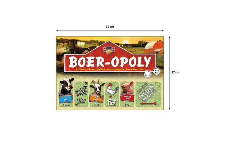 Late For The Sky Opoly Boer