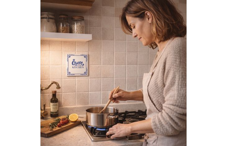 Plenty Gifts Deco Tile Queen Of The Kitchen