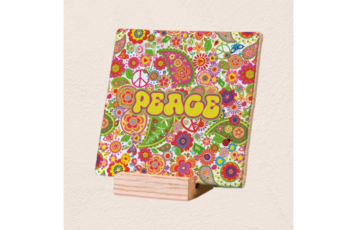 Plenty Gifts Deco Tile Peace