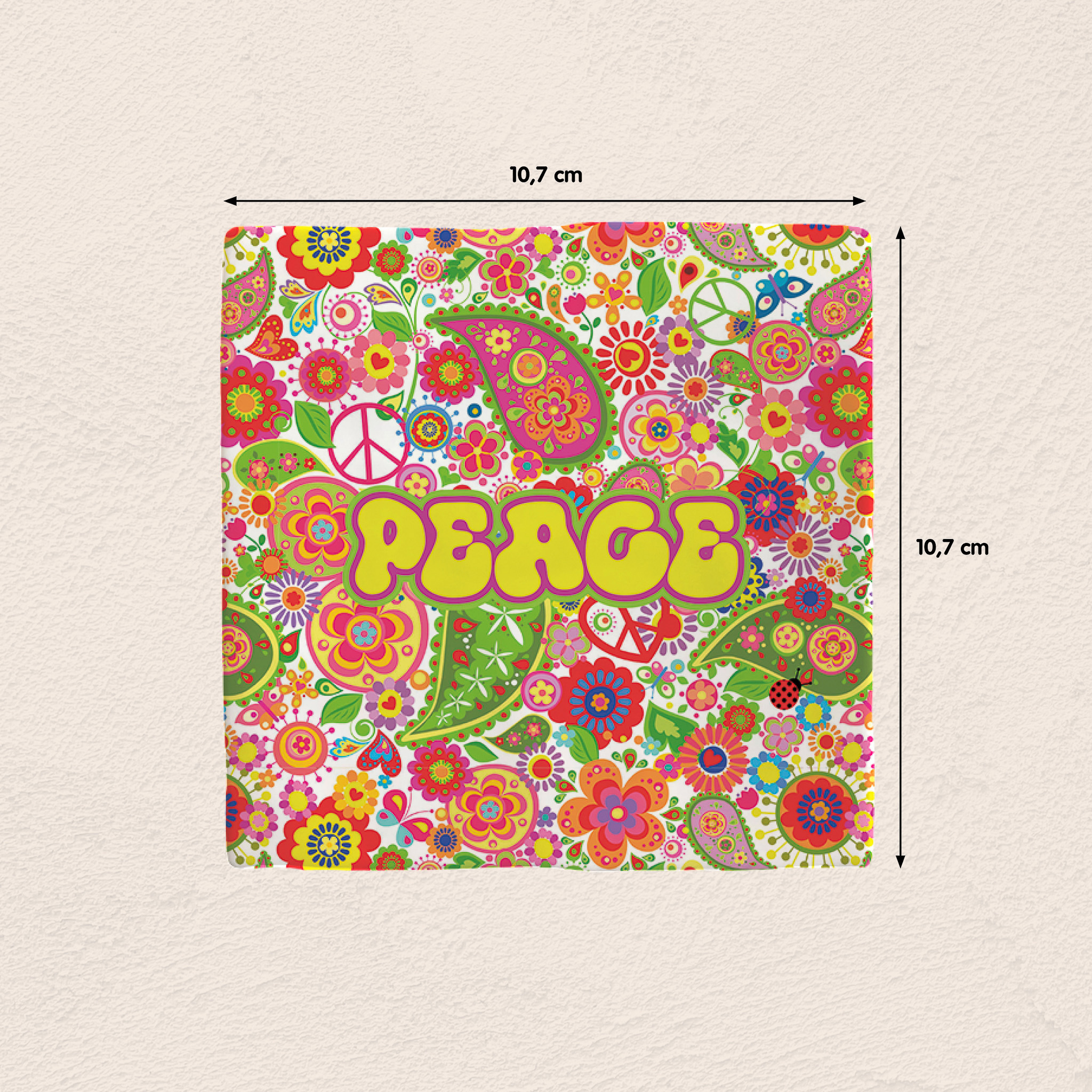 Plenty Gifts Deco Tile Peace