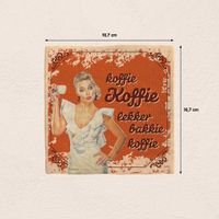 Plenty Gifts Deco Tile Bakkie Koffie