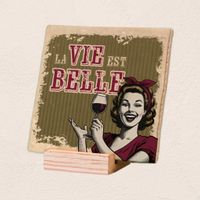 Plenty Gifts Deco Tile La Vie Est Belle