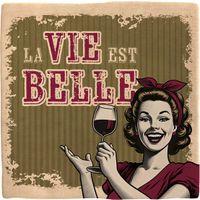 Plenty Gifts Deco Tile La Vie Est Belle