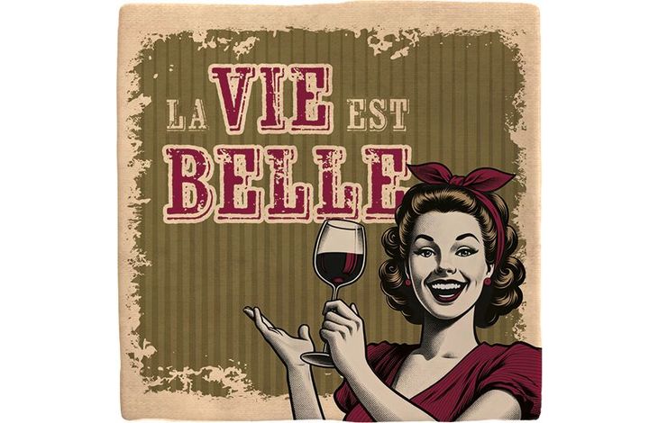 Plenty Gifts Deco Tile La Vie Est Belle