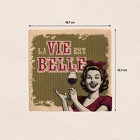 Plenty Gifts Deco Tile La Vie Est Belle