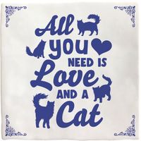 Plenty Gifts Deco Tile All You Need Cat