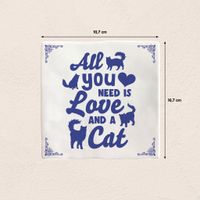 Plenty Gifts Deco Tile All You Need Cat