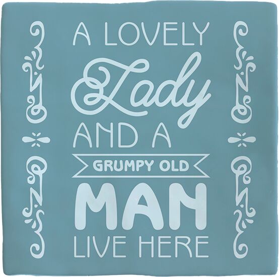 Plenty Gifts Deco Tile Lovely Lady