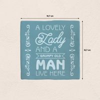 Plenty Gifts Deco Tile Lovely Lady