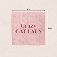 Plenty Gifts Deco Tile Crazy Cat Lady