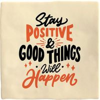 Plenty Gifts Deco Tile Stay Positive
