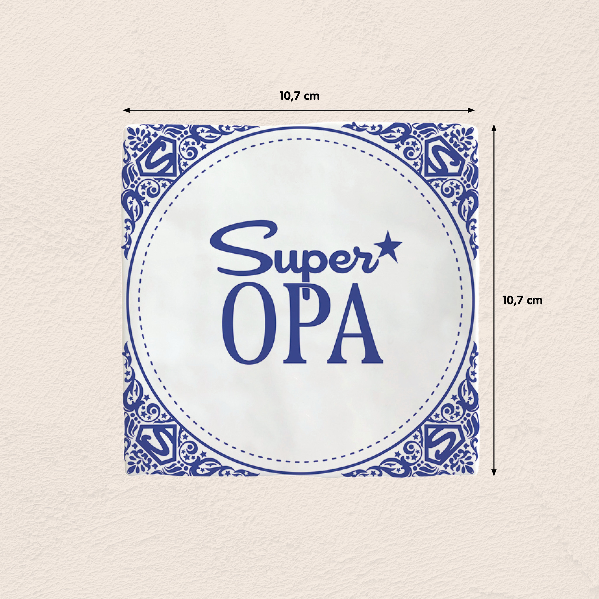 Plenty Gifts Deco Tile Super Opa