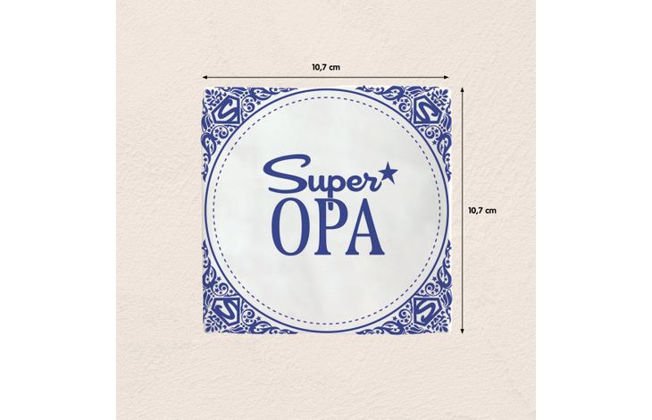 Plenty Gifts Deco Tile Super Opa