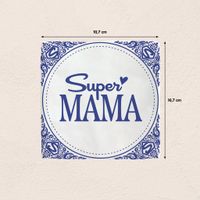 Plenty Gifts Deco Tile Super Mama