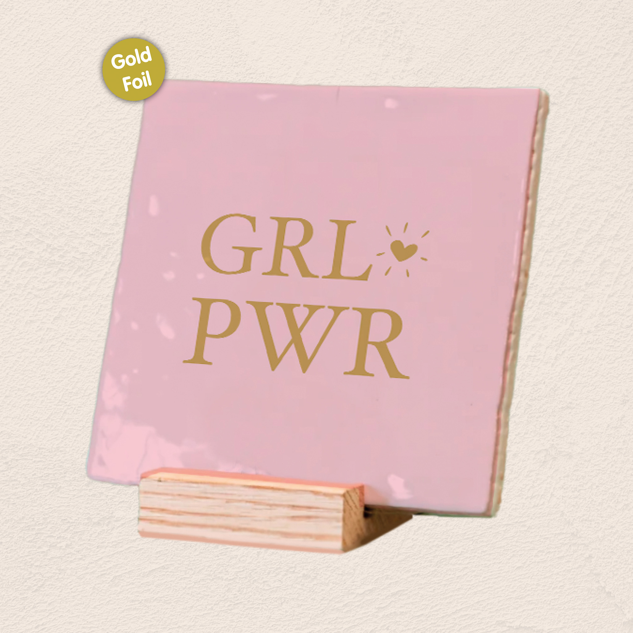 Plenty Gifts Deco Tile Grlpwr