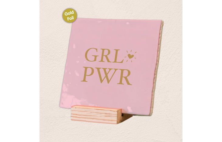Plenty Gifts Deco Tile Grlpwr