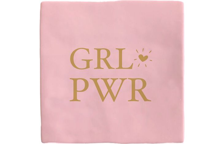 Plenty Gifts Deco Tile Grlpwr
