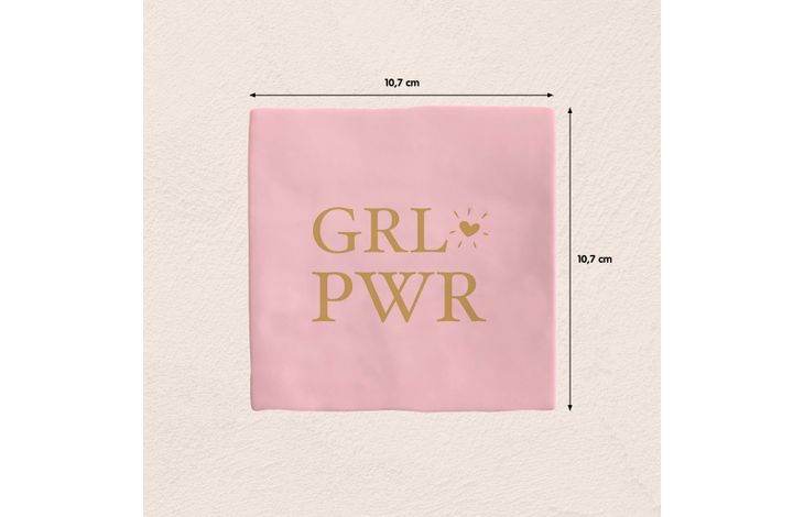 Plenty Gifts Deco Tile Grlpwr