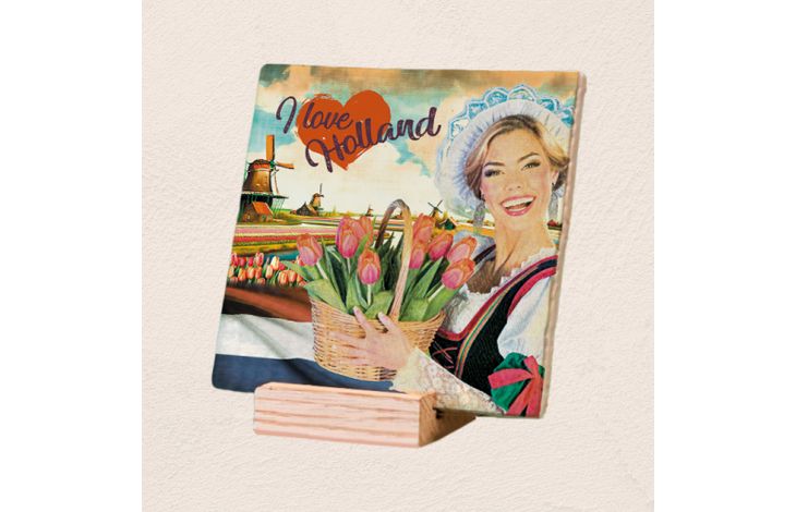 Plenty Gifts Deco Tile I Love Holland