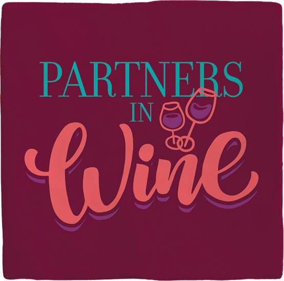 Plenty Gifts Deco Tile Partners in Wine