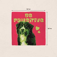 Plenty Gifts Deco Tile Be Pawsitive Bernese