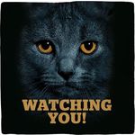 Deco Tile Black Cats Eyes