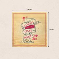 Plenty Gifts Deco Tile Always Time For Wine