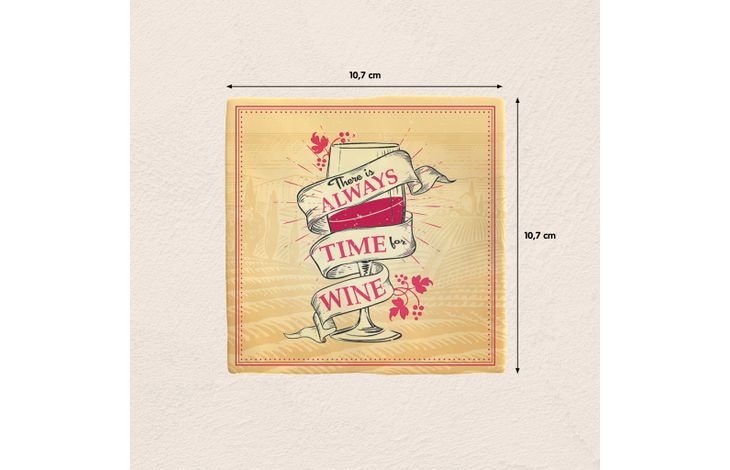 Plenty Gifts Deco Tile Always Time For Wine