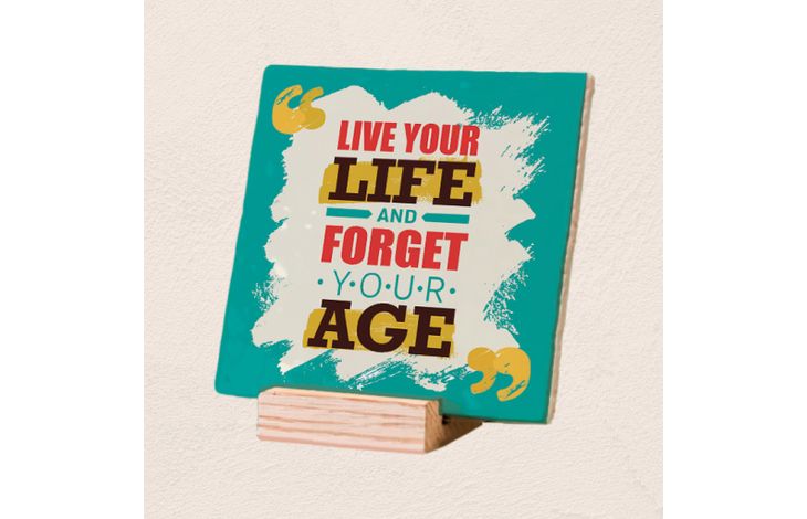 Plenty Gifts Deco Tile Live Your Life