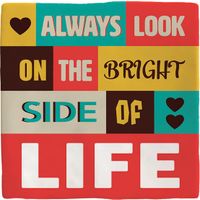 Plenty Gifts Deco Tile Bright Side Of Life