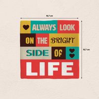 Plenty Gifts Deco Tile Bright Side Of Life