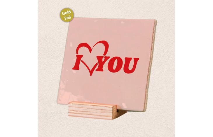 Plenty Gifts Deco Tile I Love You